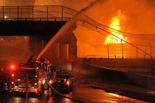 Tanker Explosion